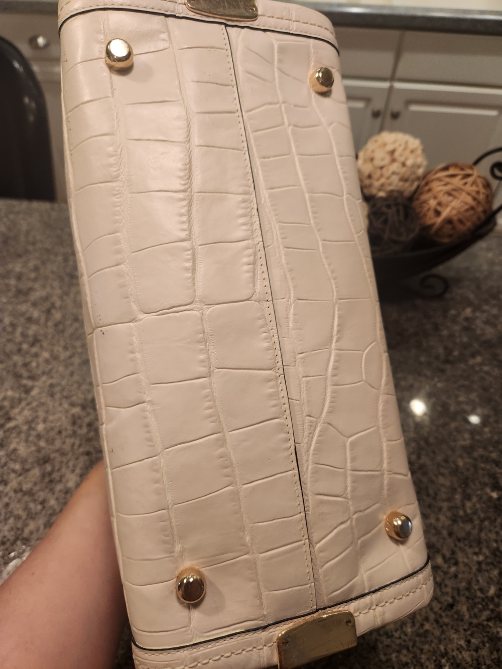 Coach Swagger 37 Croc-Embossed Satchel With Shoulder/Crossbody Strap - Picture 11 of 16